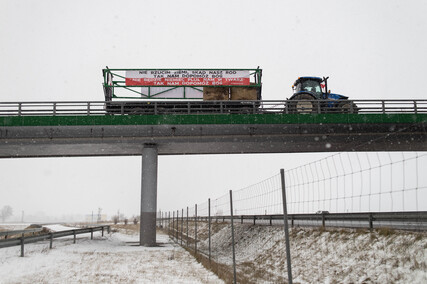 Protest na wiaduktach, potem czas na Warszawę