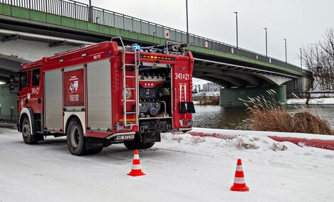 Stan alarmowy na rzece Elbląg