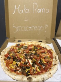Pizzeria Mała Roma. Rzym nieopodal Bramy Targowej