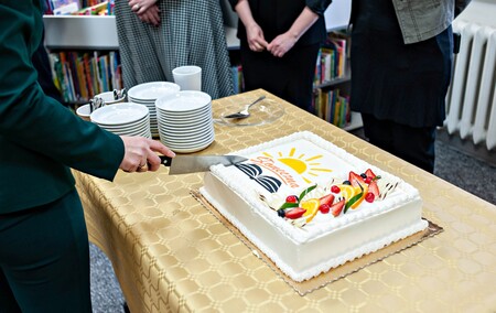 Słoneczna z nową biblioteką