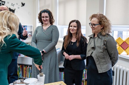 Słoneczna z nową biblioteką