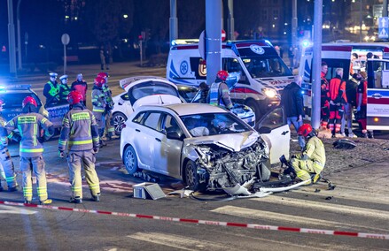 Wypadek przy szkole muzycznej