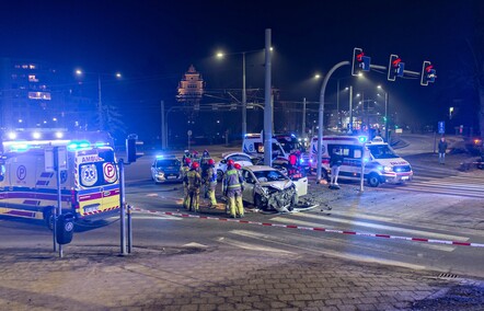 Wypadek przy szkole muzycznej