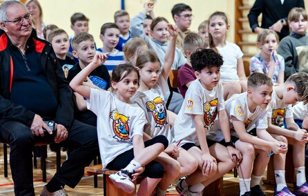 Olimpijczycy przepytani przez uczniów
