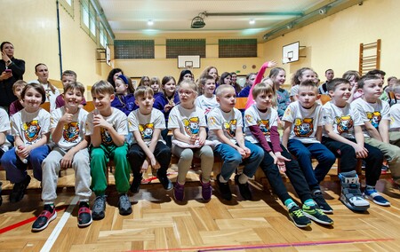 Olimpijczycy przepytani przez uczniów