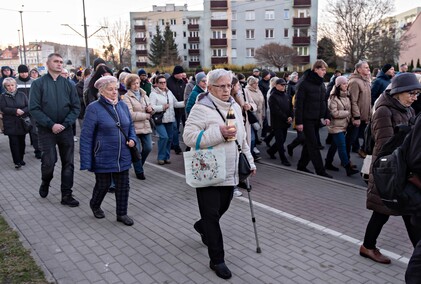 Wierni przeszli przez miasto