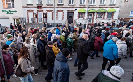 Wierni przeszli przez miasto