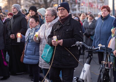 Wierni przeszli przez miasto