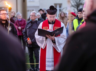 Wierni przeszli przez miasto
