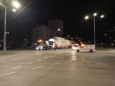 Wyjątkowy ładunek w porcie