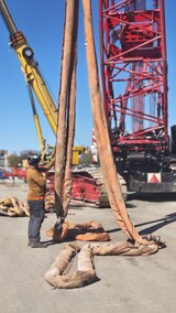 Wyjątkowy ładunek w porcie