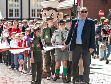 Biało-czerwony marsz przeszedł przez Stare Miasto