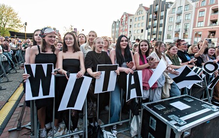 Dawid Kwiatkowski zaśpiewał przed katedrą