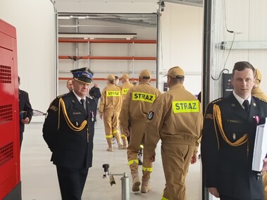 Świętowanie z nową halą dla obrony cywilnej