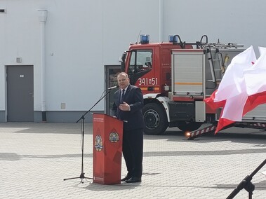 Świętowanie z nową halą dla obrony cywilnej