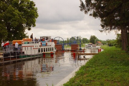Wycieczka nad kanał  (w obiektywie Henryka Myślińskiego)