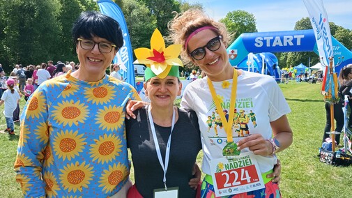 Rodzinnie, sportowo i z misją na rzecz hospicjum