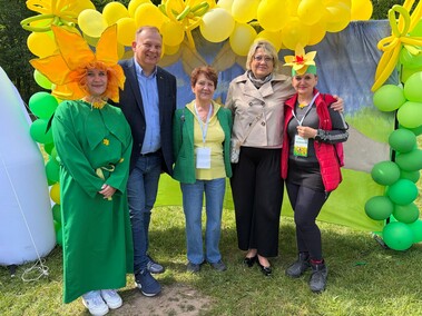 Rodzinnie, sportowo i z misją na rzecz hospicjum