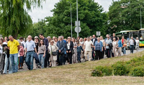 Boże Ciało.10 procesji przez miasto