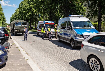 Potrącenie pieszego na Królewieckiej