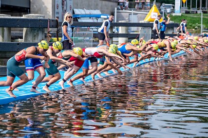 Triathlonowe Mistrzostwa Europy w Elblągu wystartowały!