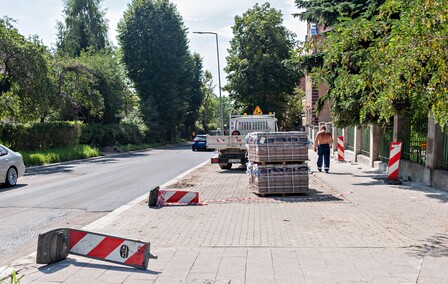 Kolejne zmiany na Saperów  (aktualizacja) 