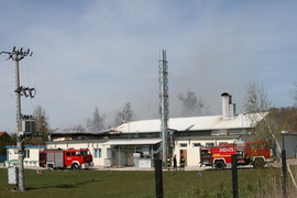 Pożar lakierni