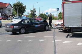 Groźna kolizja na skrzyżowaniu