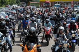 200 motocykli w Pasłęku