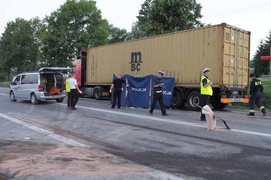 Śmiertelny wypadek w Komorowie