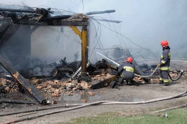 Tragedia dwóch rodzin. Ogień zabrał im dorobek życia