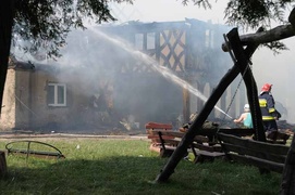 Tragedia dwóch rodzin. Ogień zabrał im dorobek życia