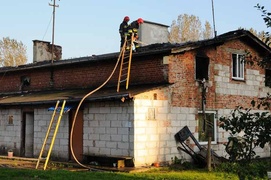 Pożar w Stobojach