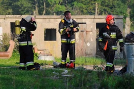 Pożar w Stobojach