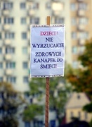 Strajkowały owoce, warzywa, a nawet mleko malinowe