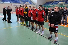 Srebrne medale strażaków (futsal)