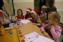 Mikołajowa zabawa w SP 12