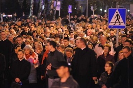 Procesja Drogi Krzyżowej przeszła ulicami miasta