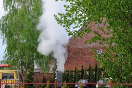 Pożar na Komeńskiego