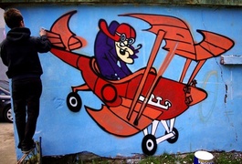 Street art rozpoczęty