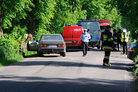 Zderzenie dwóch pojazdów