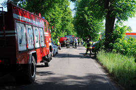 Zderzenie dwóch pojazdów