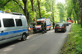 Śmiertelny wypadek koło Pogrodzia
