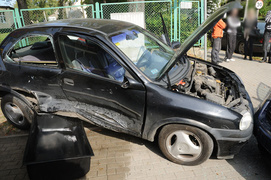 Groźna kolizja na Bema