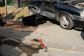 Groźna kolizja na Bema