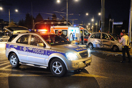 Wypadek na skrzyżowaniu