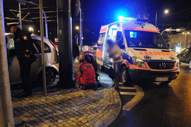 Wypadek na skrzyżowaniu