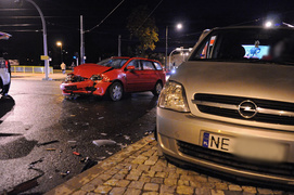 Wypadek na skrzyżowaniu