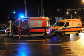 Wypadek na skrzyżowaniu