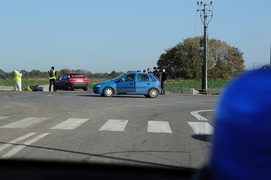 Wypadek autokaru na obwodnicy - ćwiczenia